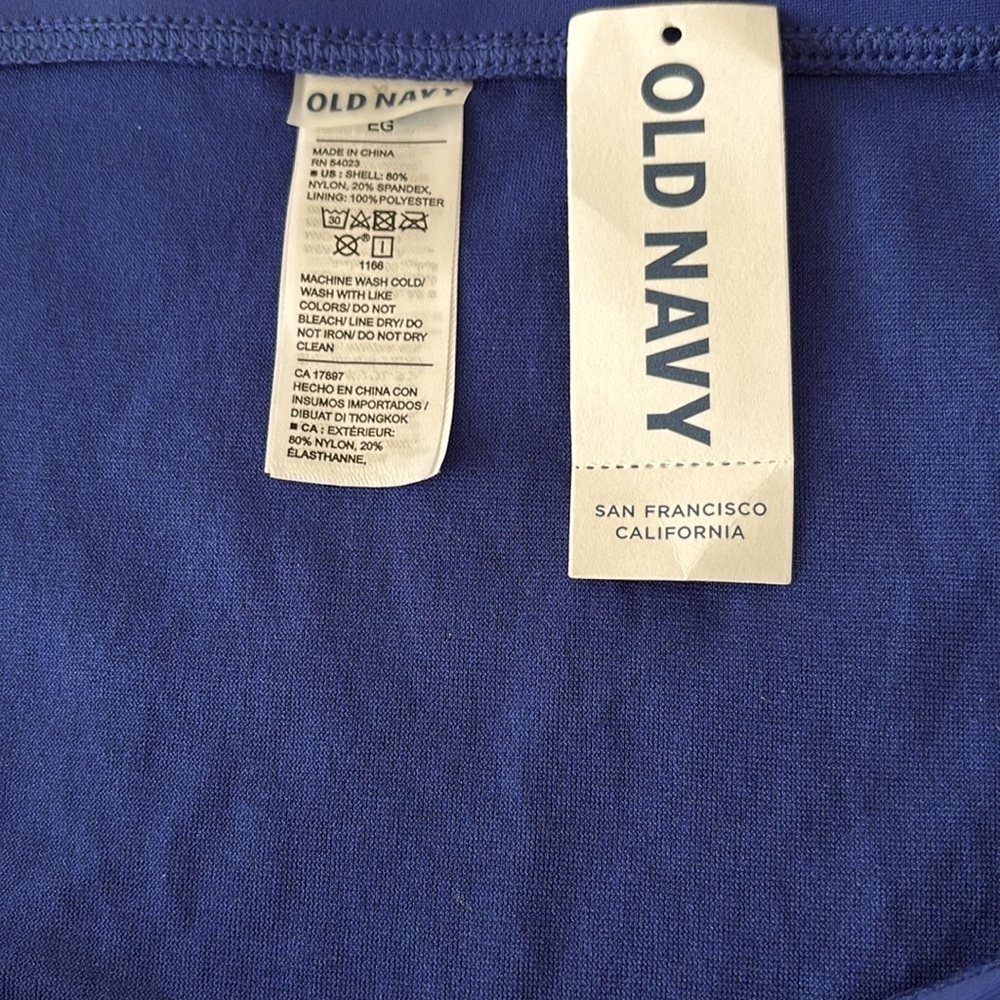 Old Navy Bikini Bottom, Size XL, Oxford Blue - Picture 3 of 7